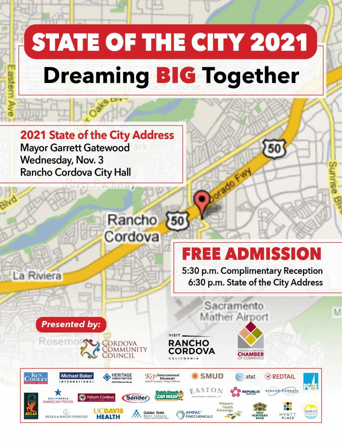 State of the City 2021 Flyer