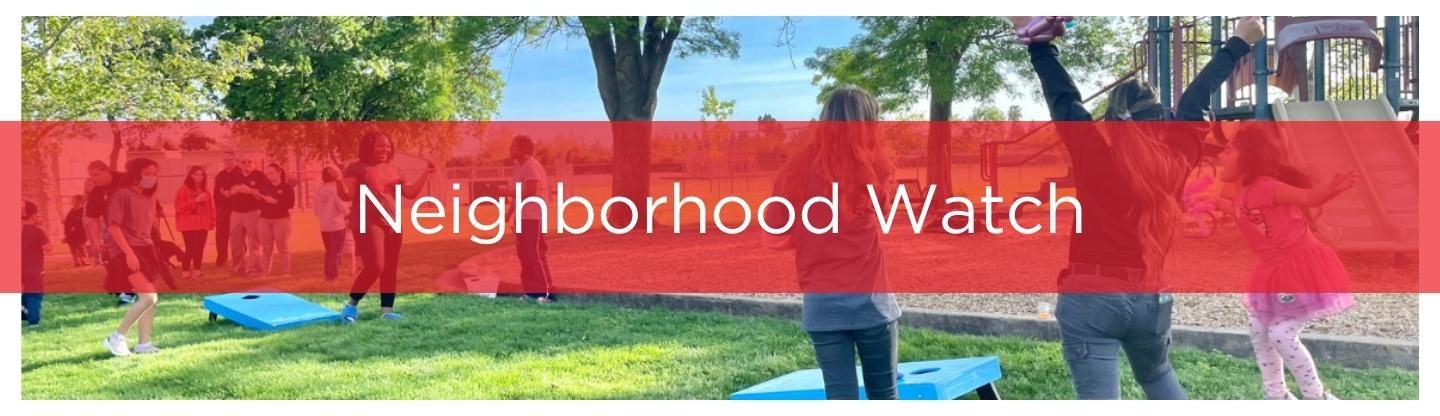 Neighborhood Watch Website Header