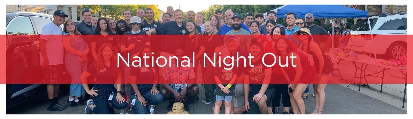 National Night Out Website Header